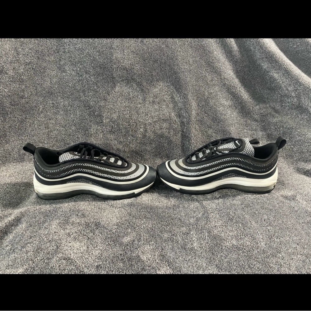Nike Air Max 97 Navy Blue and Gray Sneakers - Picture 5 of 7